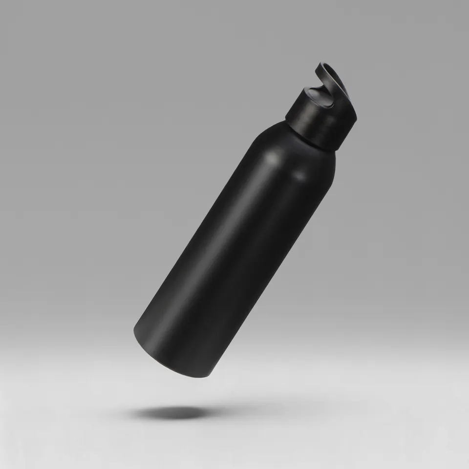 Алюминиевая бутылка для воды с ручкой «Plain Alu», 650 мл