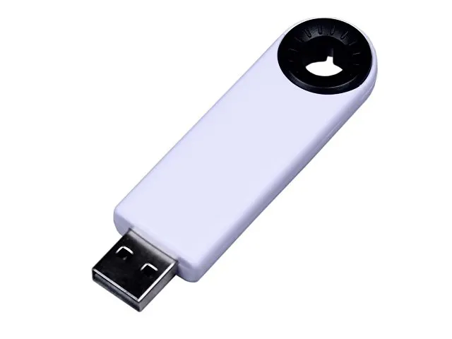 USB 2.0- флешка промо на 32 Гб прямоугольной формы, выдвижной механизм · 7135.32.06