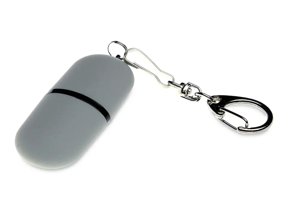 USB 2.0- флешка «Goutte Soft-touch» на 4 Гб каплевидной формы