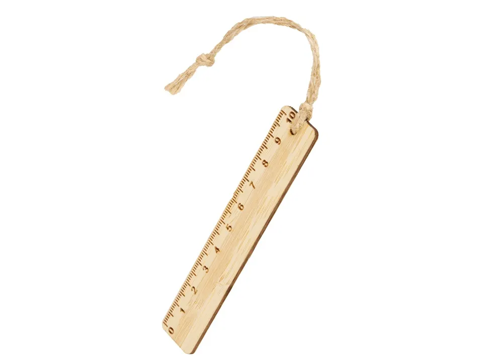 Закладка с линейкой из бамбука «Bookmark»