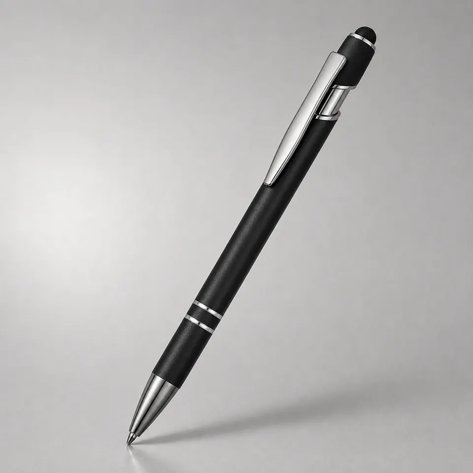 Ручка-стилус металлическая шариковая «Sway» soft-touch · 18381.07