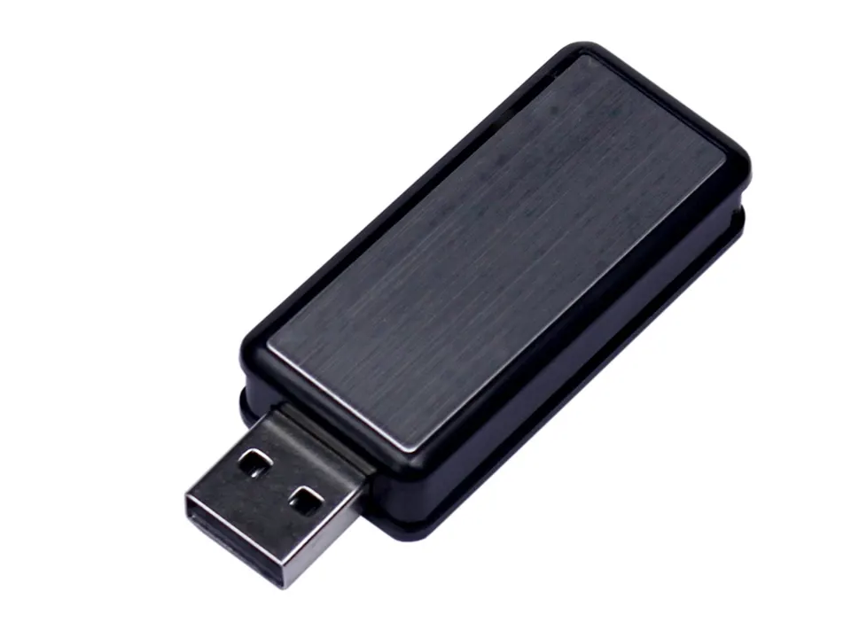 USB 3.0- флешка промо на 32 Гб прямоугольной формы, выдвижной механизм · 6634.32.07