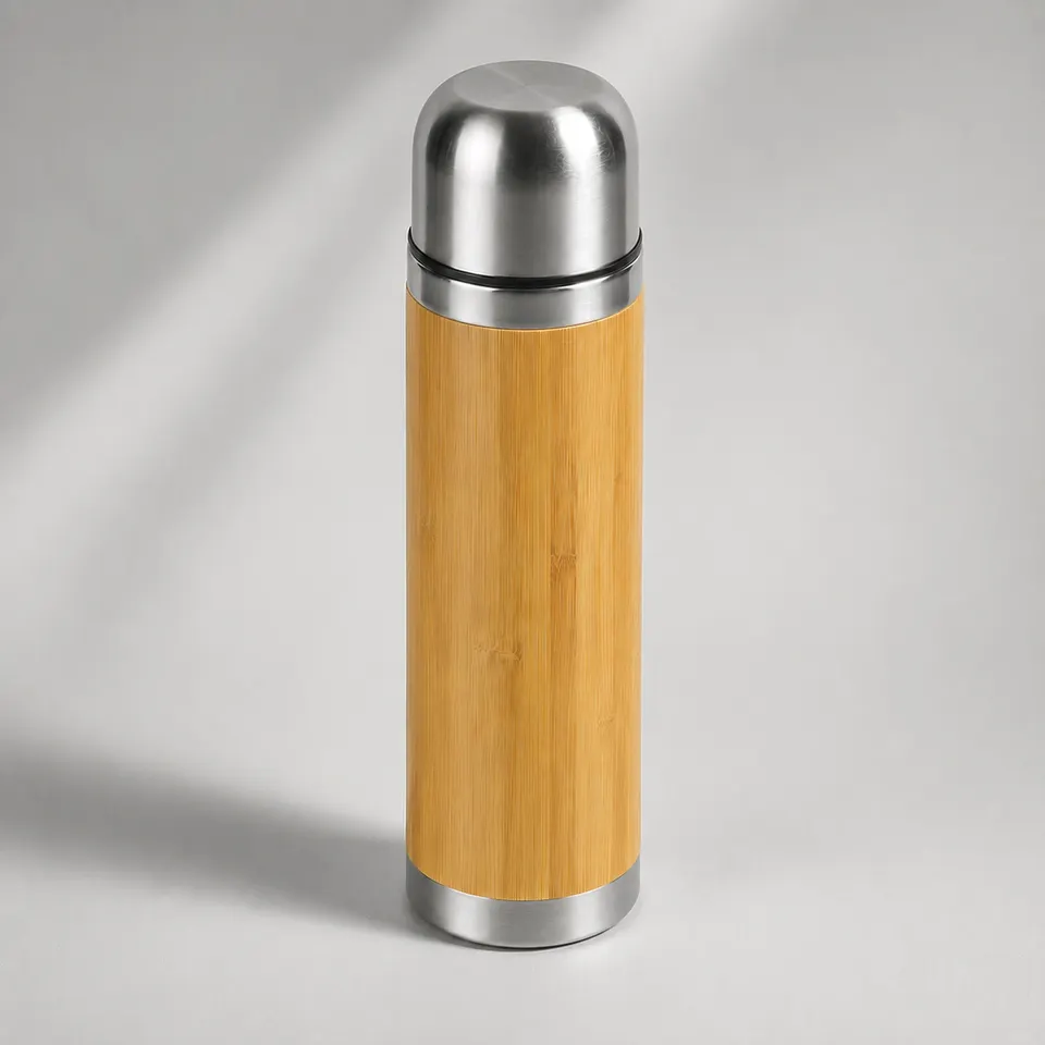 Вакуумный термос из бамбука «Ямал Bamboo»