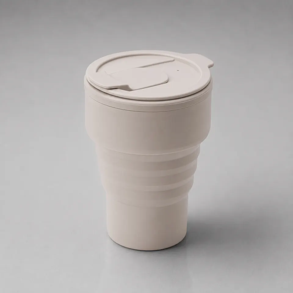 Силиконовый складной стакан «GoCup»