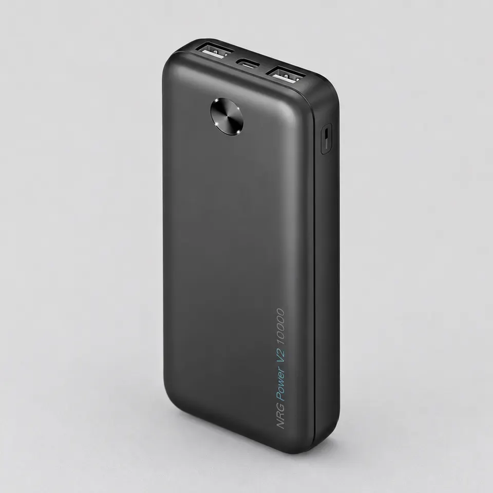 Внешний АКБ NRG Power V2 10000 мА-ч, 2A, 2xUSB