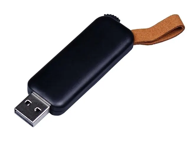 USB 3.0- флешка промо на 32 Гб прямоугольной формы, выдвижной механизм · 6644.32.06