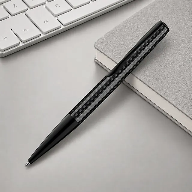 Ручка шариковая металлическая «Elegance» из карбонового волокна