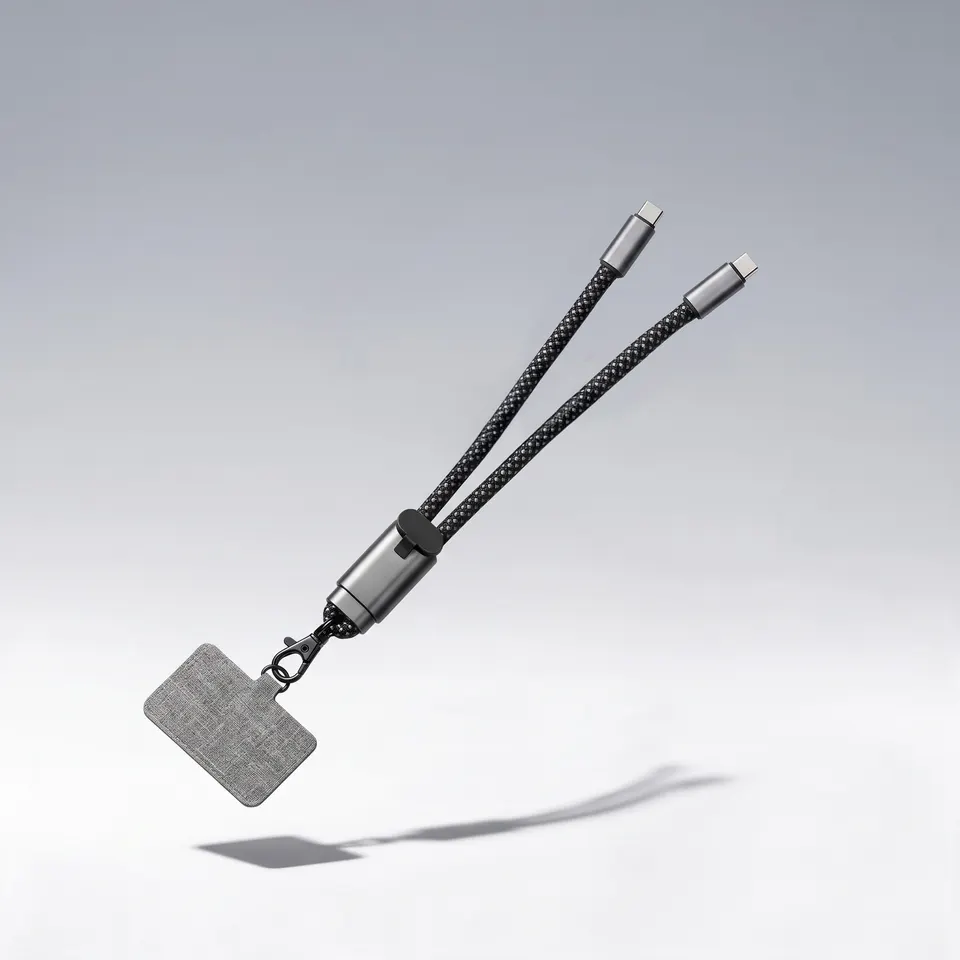Ремешок-держатель для телефона с зарядным кабелем USB-C - USB-C «Lany Wristband Charge Eco»