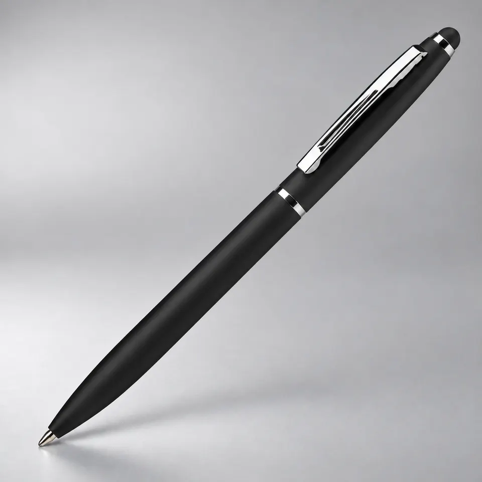 Ручка шариковая металлическая «Глори Софт» soft-touch со стилусом