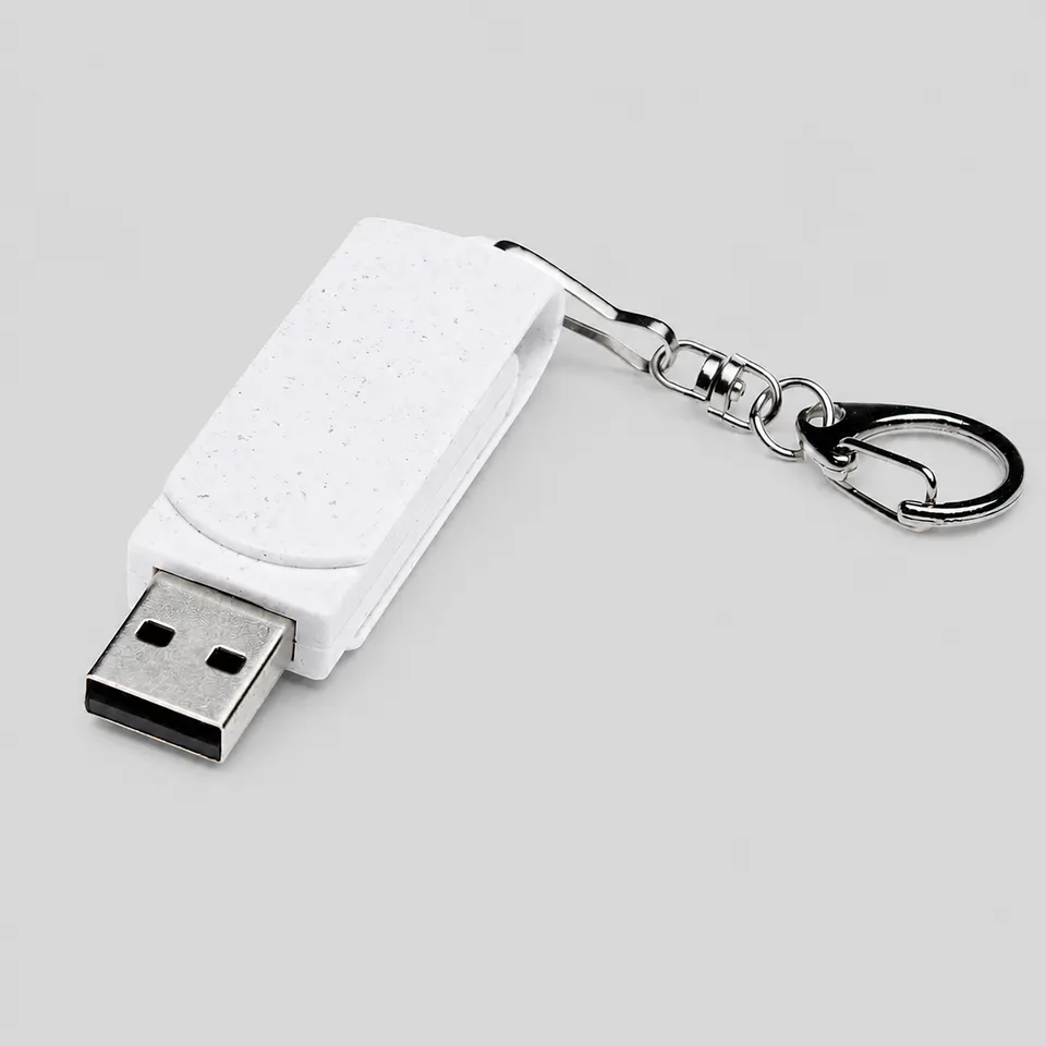 USB 2.0- флешка промо «Варуна» на 4 ГБ с поворотным механизмом