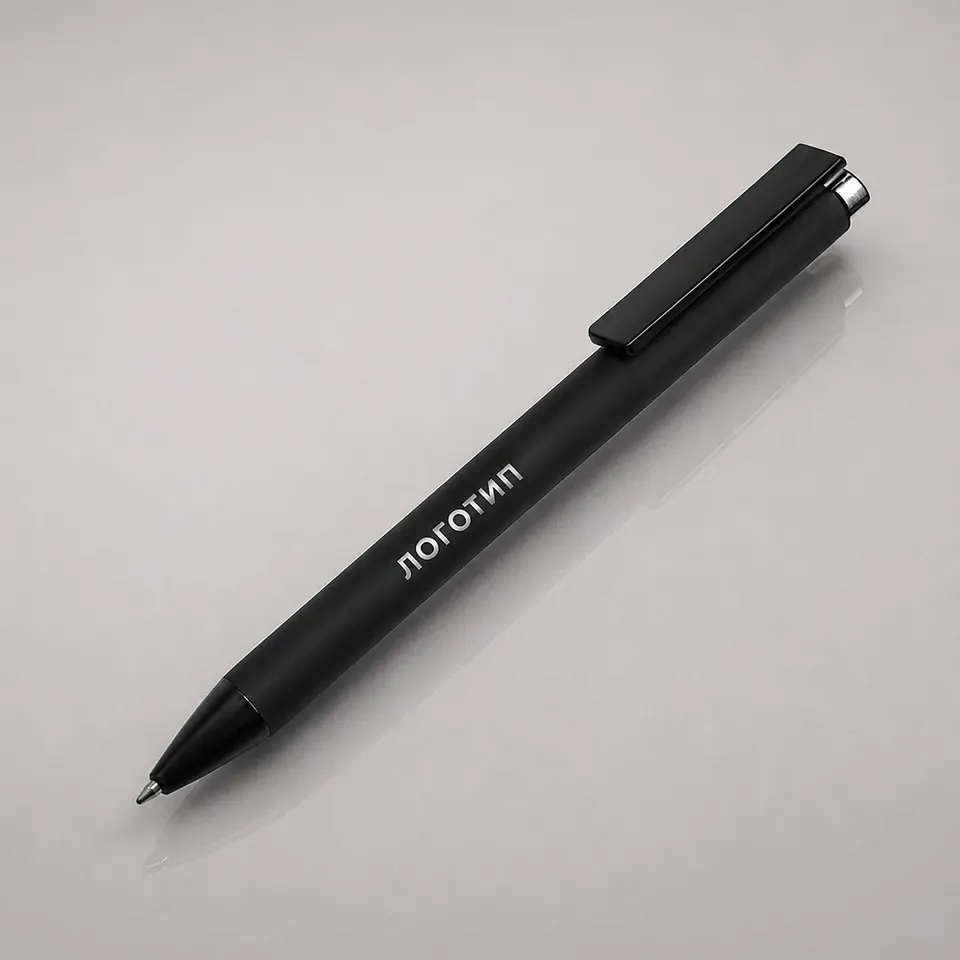 Ручка металлическая шариковая «Taper Metal» soft-touch