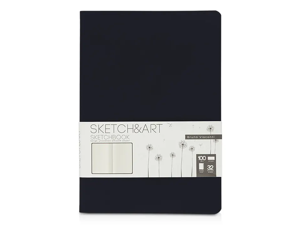 Скетчбук «Sketch & Art» 100 г/м2, soft-touch · 1-600.01